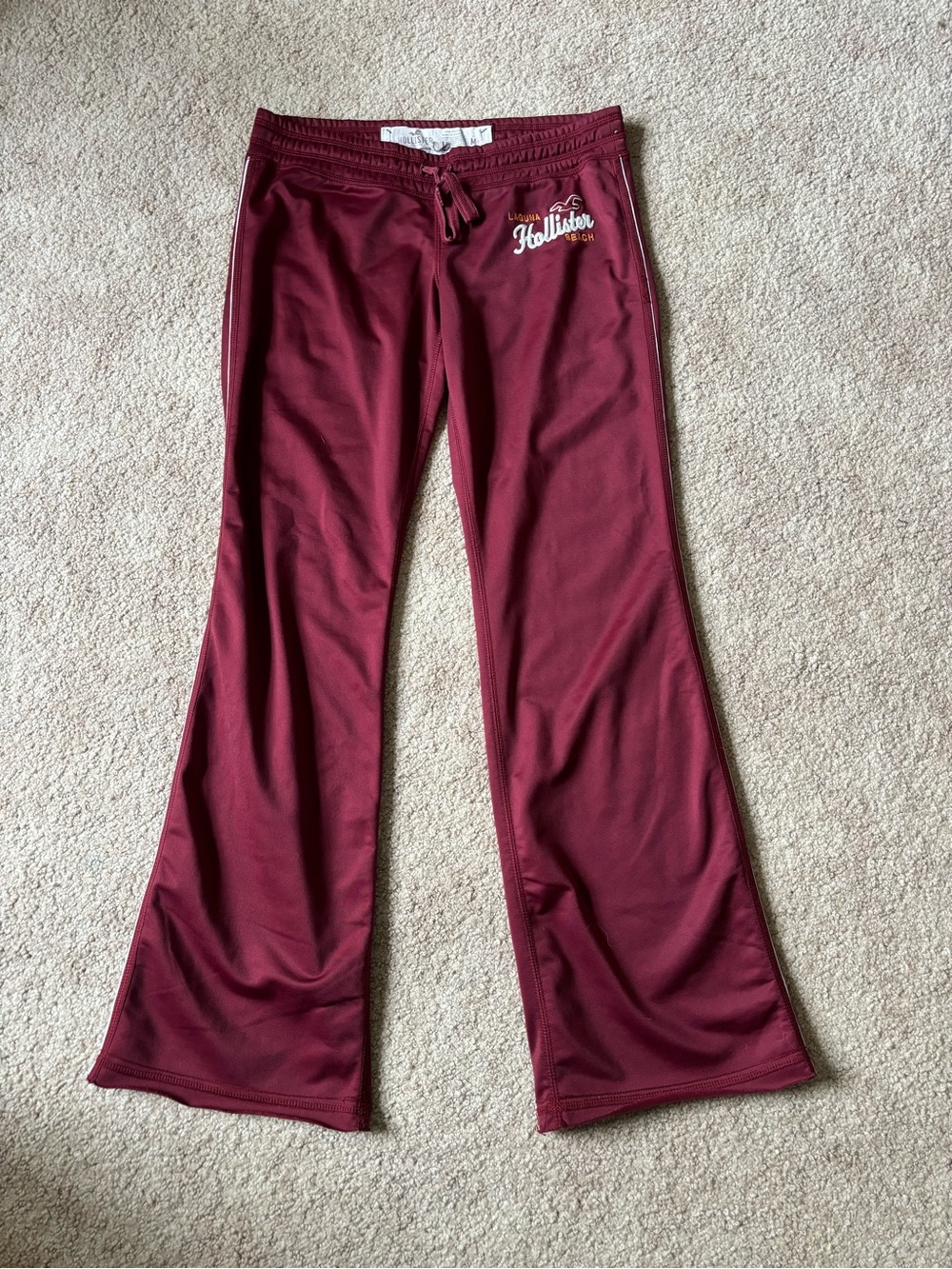 Hollister Maroon Lounge Pants